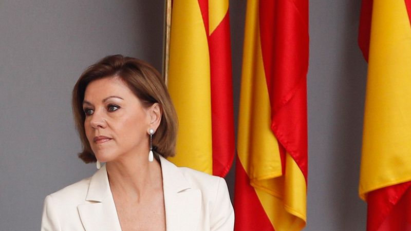 Cospedal acusa al PSOE de querer conseguir el poder "a costa de aliarse con los que quieren destrozar" España