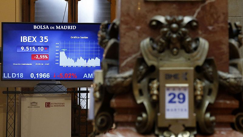 La incertidumbre política en Italia y España lastra al IBEX y al resto de Bolsas europeas