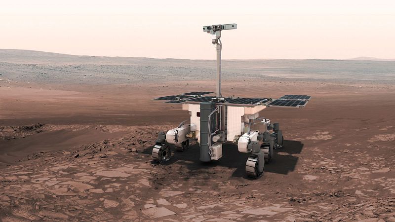 Comienzan las pruebas de resistencia del robot explorador europeo que buscará vida en Marte