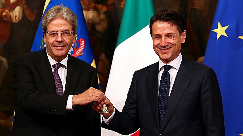 El Gobierno euroescéptico del Movimiento Cinco Estrellas y la Liga asume el poder en Italia