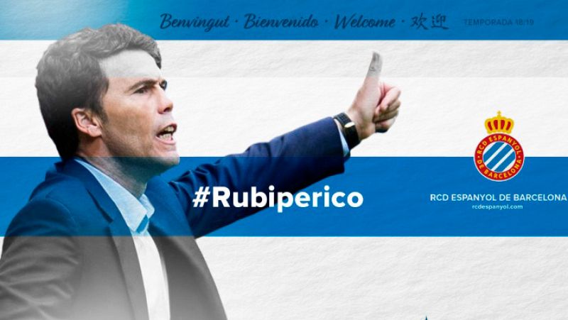 Rubi, nuevo entrenador del RCD Espanyol