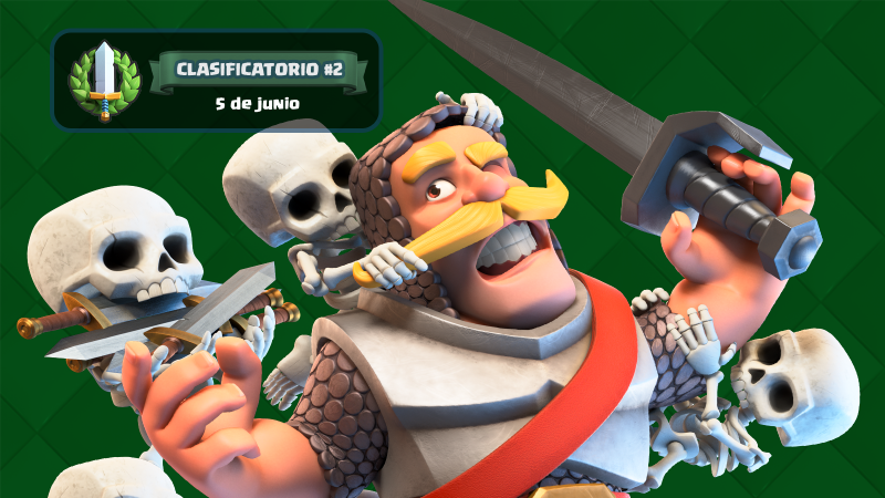 Cuenta atrs para el segundo clasificatorio de Clash Royale Challenge! Apntate antes de las 17 h de este lunes!