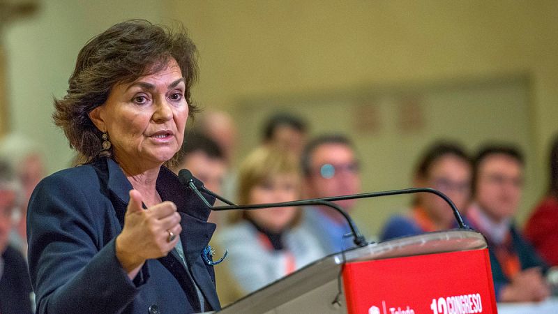 Carmen Calvo será la vicepresidenta del Gobierno de Pedro Sánchez y ministra de Igualdad