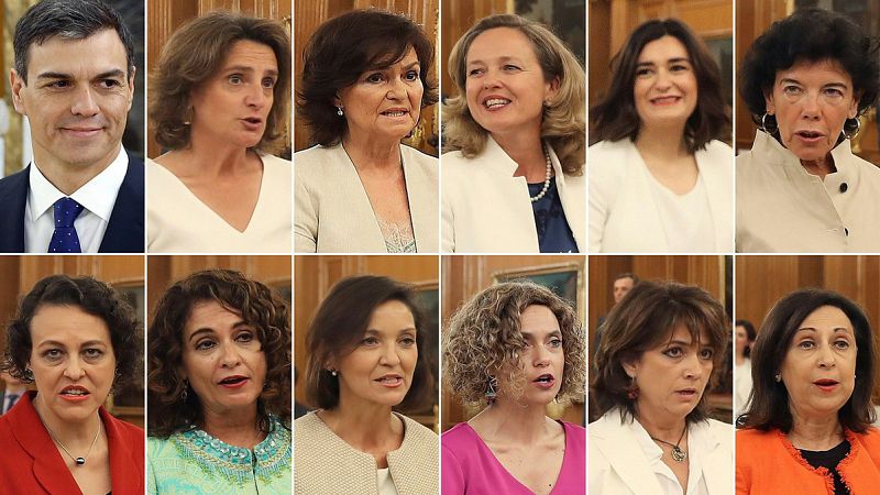 Un Gobierno de mujeres, europeísta, con experiencia de gestión e independientes: la fotografía del equipo