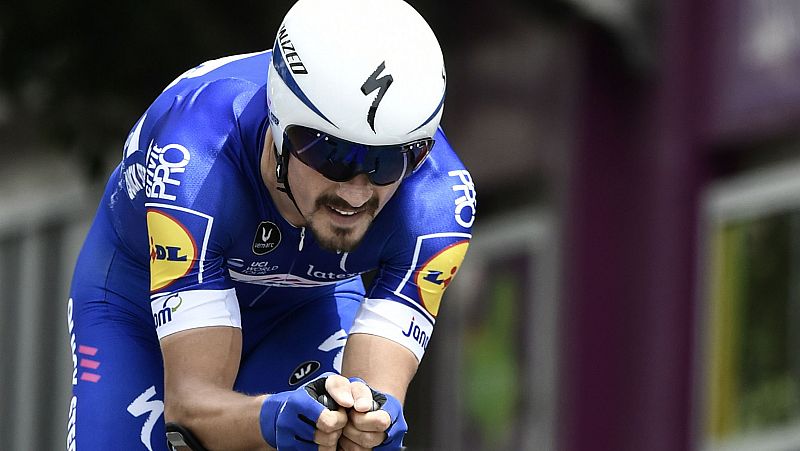 Alaphilippe se impone en la cuarta etapa; Moscon, nuevo líder de la Dauphiné