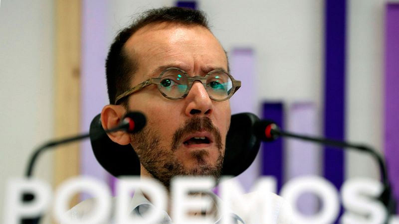 Echenique valora las medidas de Sánchez en Cataluña frente a la política incendiaria