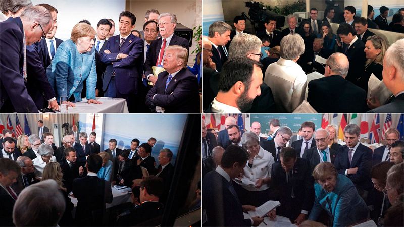 Un mismo G7, cuatro puntos de vista diferentes