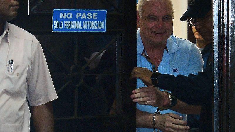 El expresidente Ricardo Martinelli, encarcelado en Panamá tras ser extraditado por EE.UU.