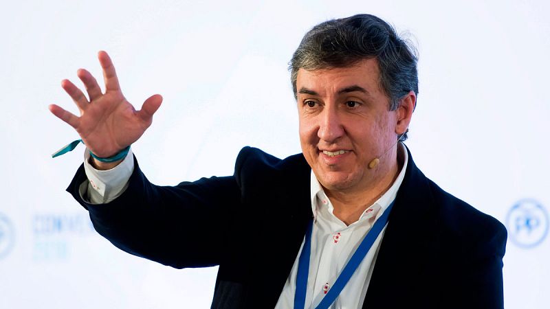 José Ramón García-Hernández, portavoz del PP de Exteriores, presenta su candidatura para presidir el partido