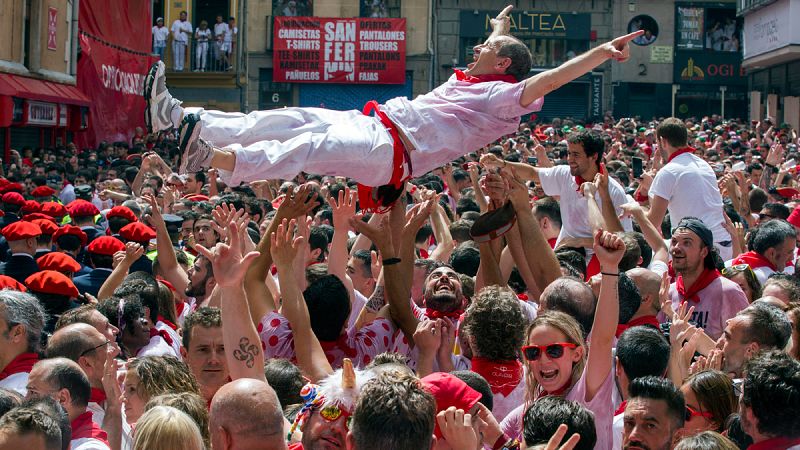 Un veterano pastor y tres asociaciones compiten para lanzar el chupinazo de San Fermín 2018