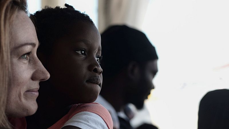 Casi la mitad de los migrantes del Aquarius declaran su deseo de ir a Francia