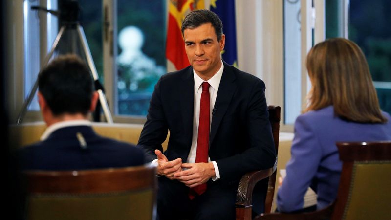 Así te hemos contado en directo la entrevista a Pedro Sánchez en RTVE