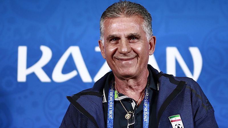Queiroz: "Irán no tiene superhombres como España"