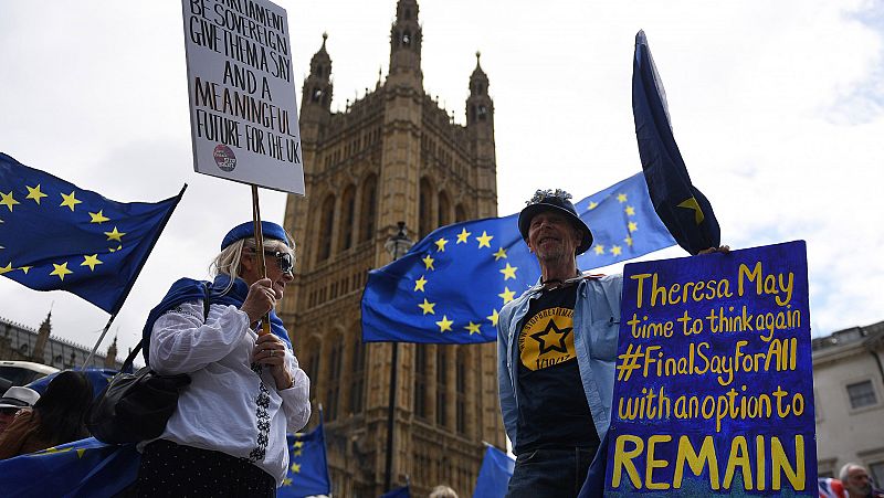 La ley del 'Brexit' supera su último trámite en el Parlamento británico