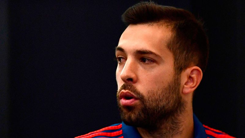 Jordi Alba: "Esperad un poquito para empezar a darnos palos"