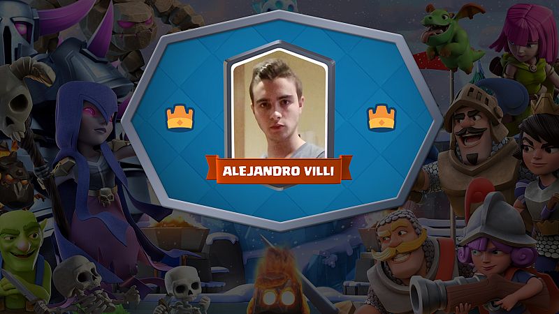 Alejandro villi: "Voy a ir con todo a la final de RTVE Clash Royale"