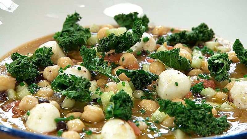 Ensalada de garbanzos