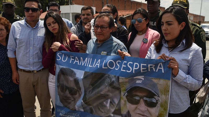 Colombia confirma que los cuerpos hallados son los de los tres periodistas ecuatorianos secuestrados en marzo
