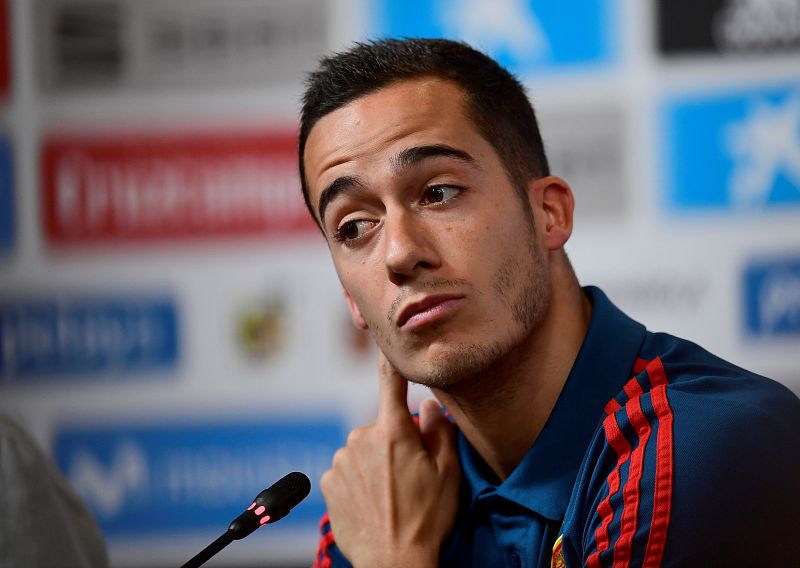 Lucas Vázquez: "Sobre el papel si nos quitan a las favoritas, pues mejor"