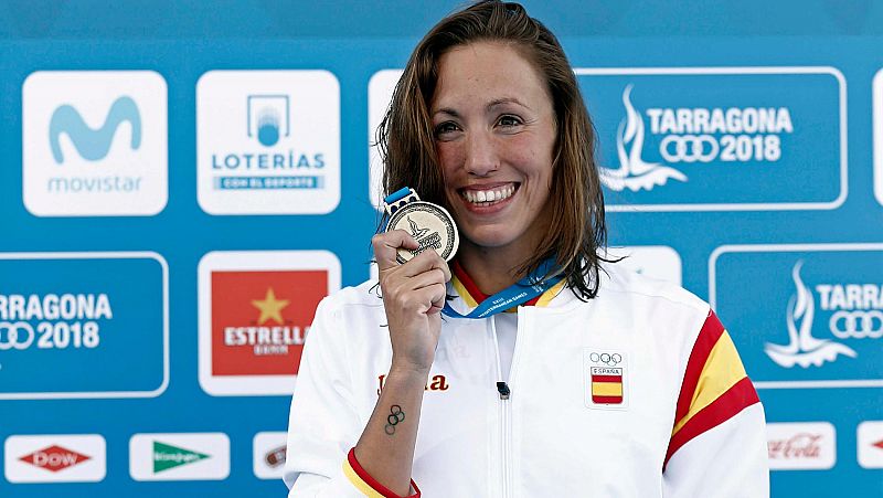 Jessica Vall y Catalina Corro dan los dos primeros oros de España; Mireia Belmonte, plata en 800 libre