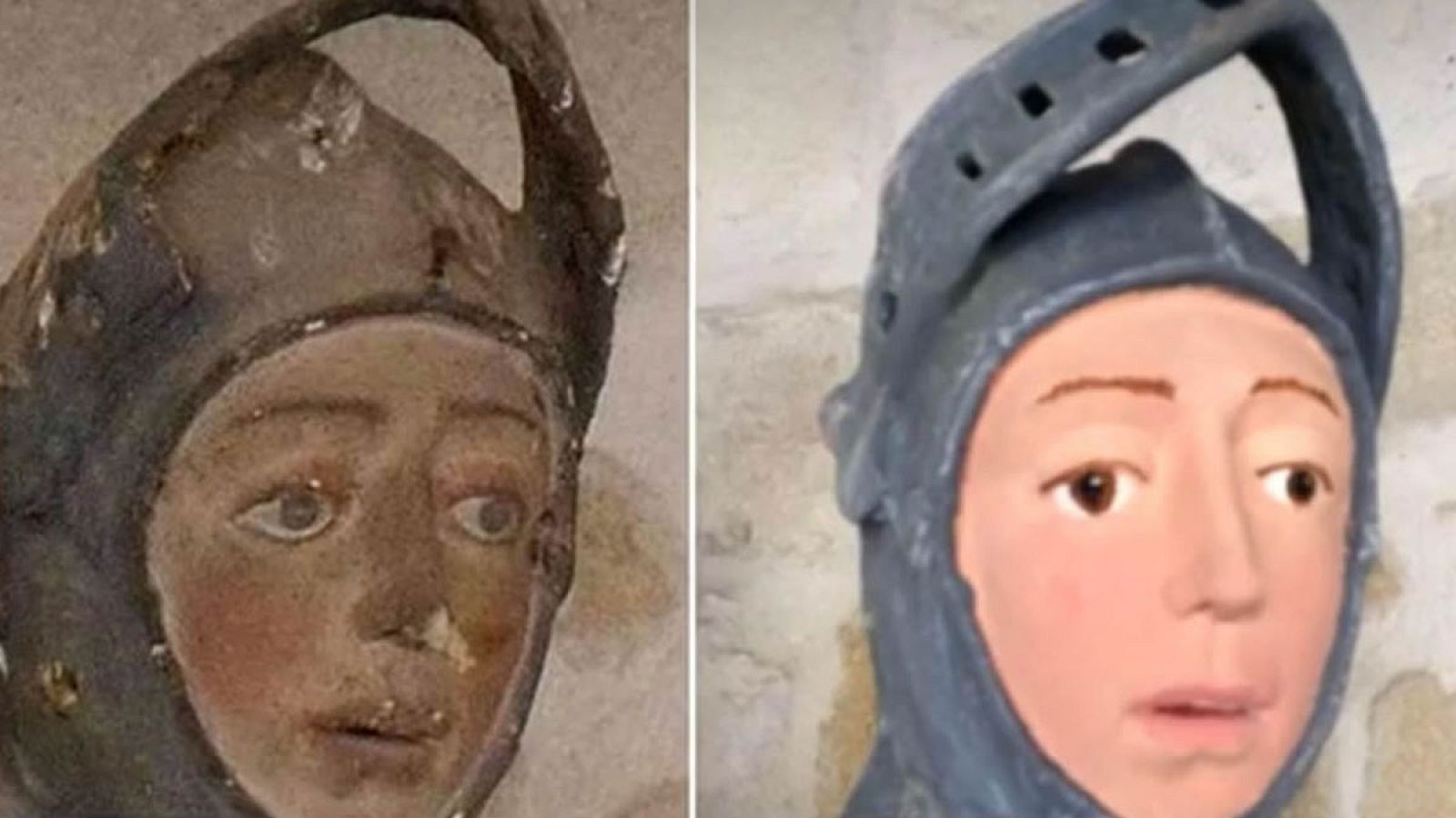La consejera de Cultura, Deporte y Juventud del Gobierno de Navarra, Ana Herrera, ha afirmado que la restauración de una escultura de San Jorge del siglo XVI llevada a cabo en la parroquia de San Miguel de Estella ha sido "contraria a los principios