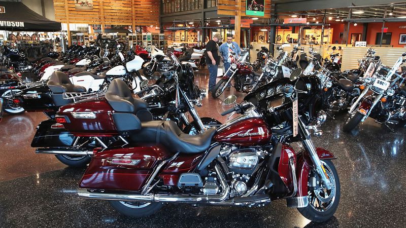 Harley-Davidson traslada parte de su producción de EE.UU. por los aranceles europeos