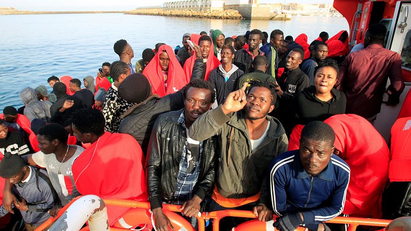 Rescatados casi 700 migrantes en las costas españolas en las últimas 24 horas