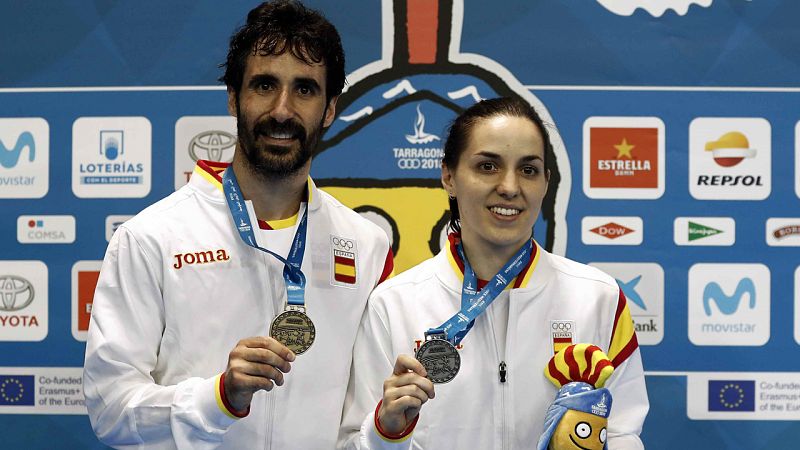 Pablo Abin, oro; y Bea Corrales, plata en los Juegos Mediterrneos