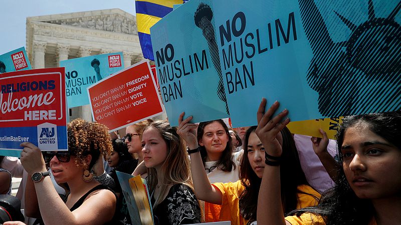 El Supremo de EE.UU. falla a favor de Trump al respaldar su veto migratorio