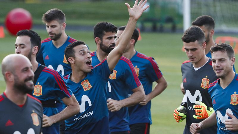 Hierro prepara los octavos ante Rusia con la sorpresa de la eliminación de Alemania