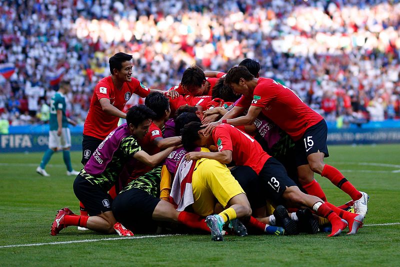 Corea da la campanada del Mundial al eliminar a Alemania y clasificar a Suecia y México