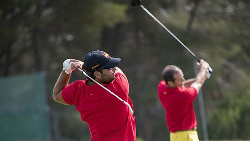 España liga el póquer de oros en golf