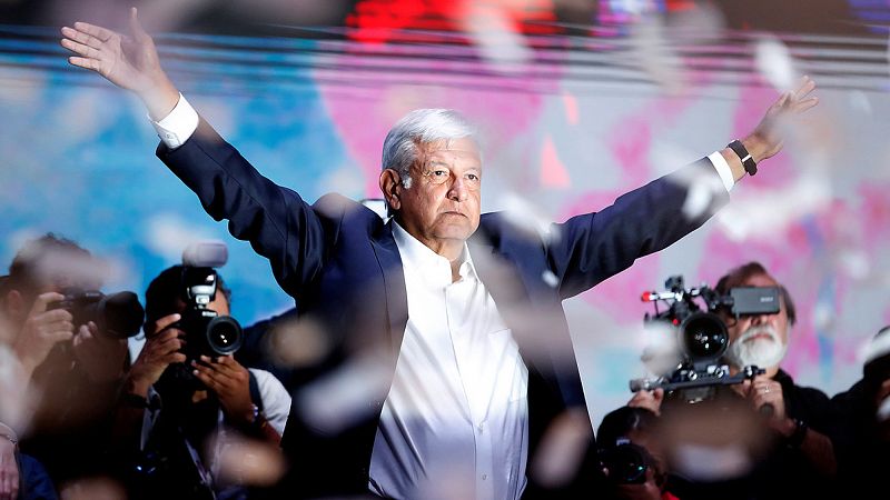 Trump felicita a López Obrador: "Espero con ansias trabajar con él"