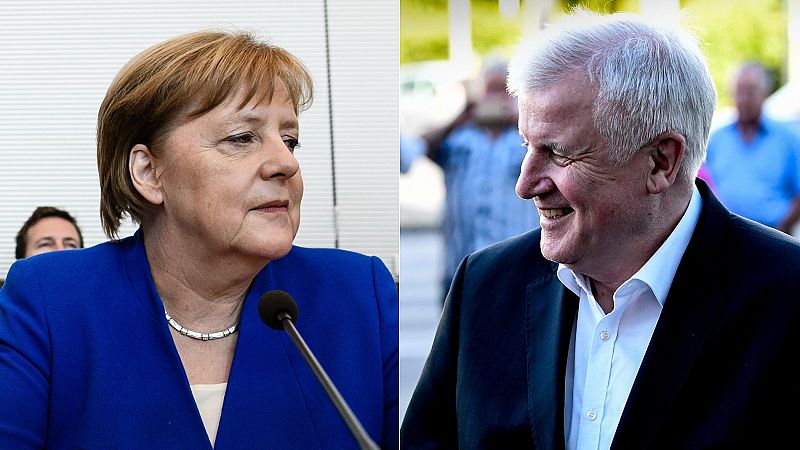 Merkel llega a un acuerdo sobre inmigración con su ministro del Interior y frena su crisis