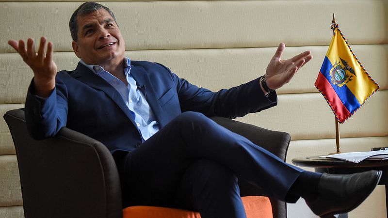 Ecuador pide a Bélgica el arresto y extradición de Rafael Correa