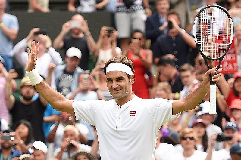 Federer va cogiendo el ritmo en Wimbledon con el paso de los partidos