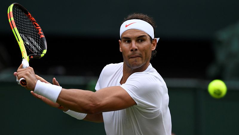 Nadal sigue con paso firme a tercera ronda de Wimbledon