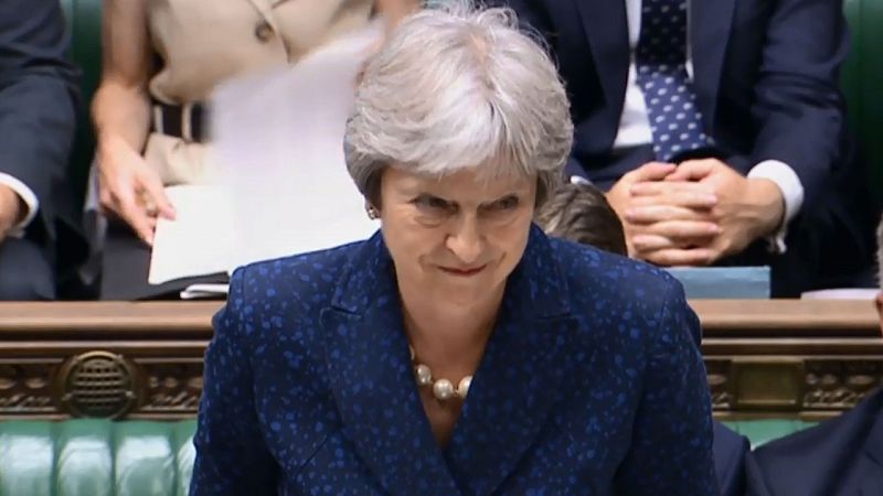 Theresa May: "Hay un riesgo muy serio de que no haya acuerdo" con Bruselas para el 'Brexit'