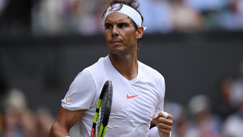 Nadal arrasa a Vesely y regresa a los cuartos de final de Wimbledon