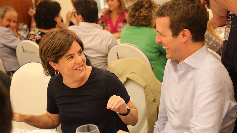 Santamaría y Casado cruzan sus caminos en campaña pendientes de una conversación