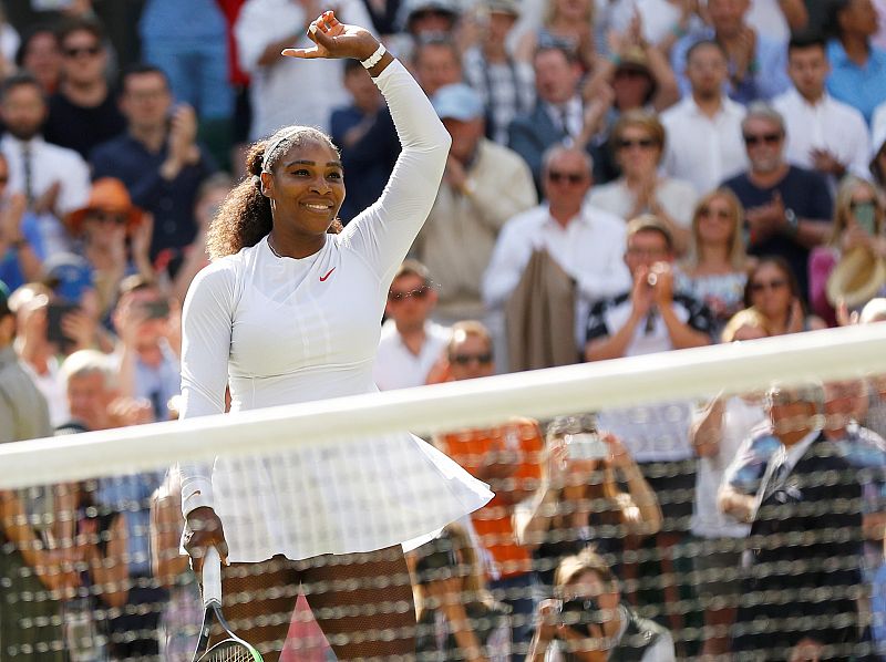 Serena Williams-Goerges y Kerber-Ostapenko, las semifinales femeninas de Wimbledon