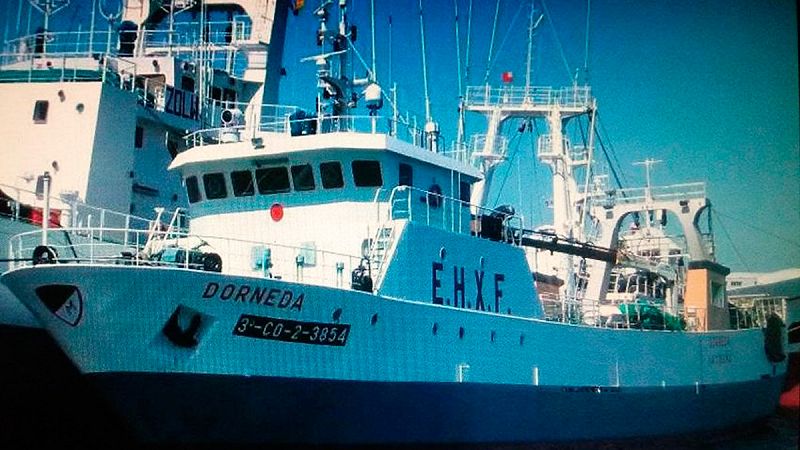 Un muerto y un desaparecido tras el naufragio del pesquero español 'Dorneda' en aguas argentinas