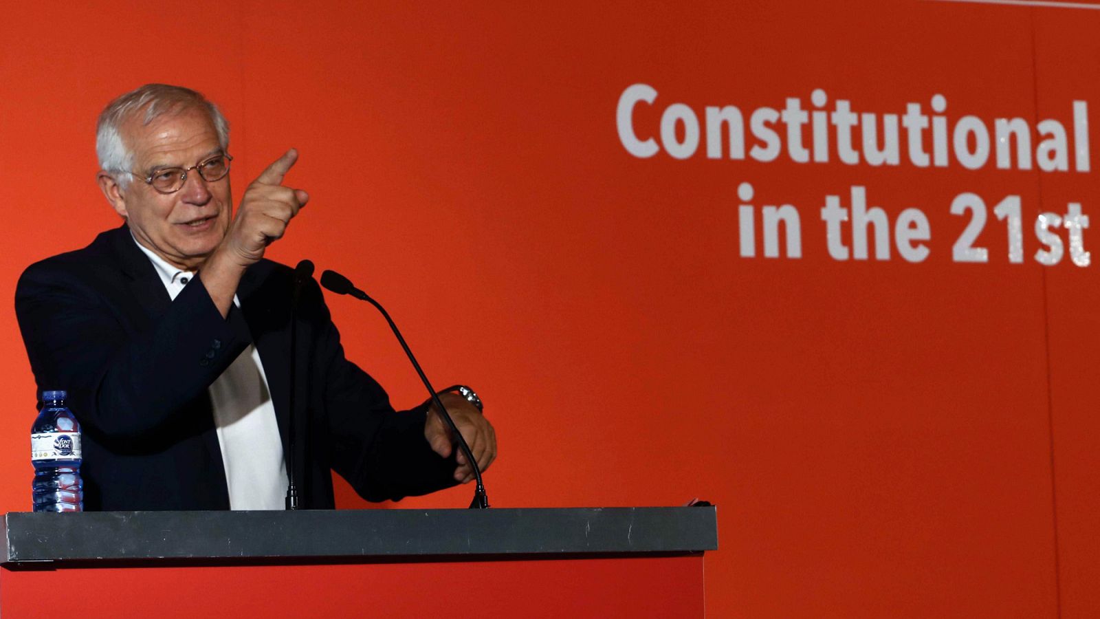 Borrell: "El derecho internacional no apoya la autodeterminación, a no ser en situaciones coloniales"