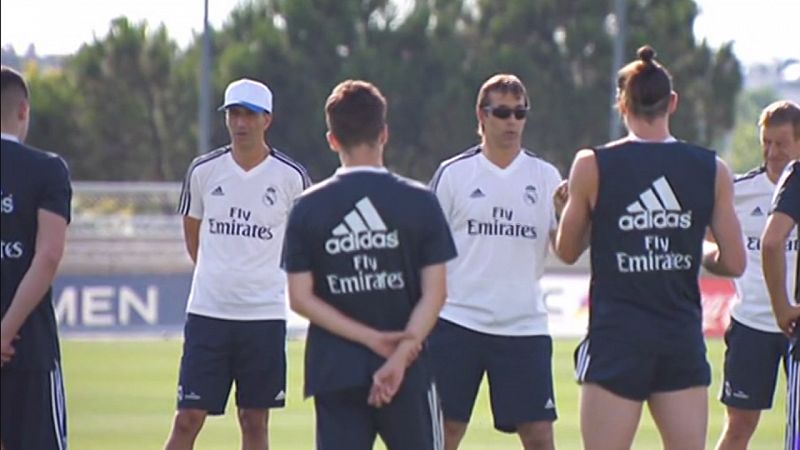 Lopetegui dirige su primer entrenamiento al frente del Real Madrid