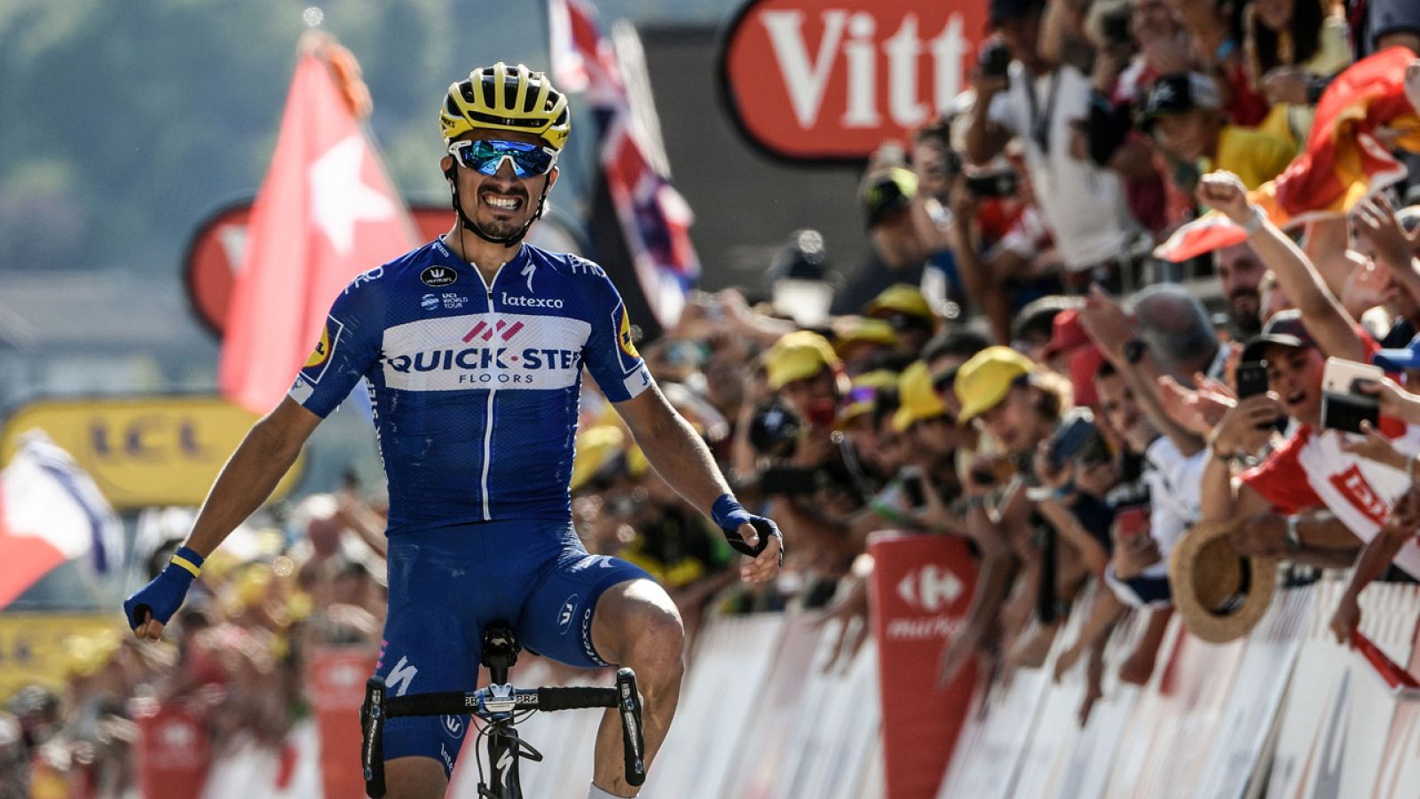 Tour 2018 | Alaphilippe gana en el Grand Bornand y Van Avermaet conserva el maillot amarillo | Ver