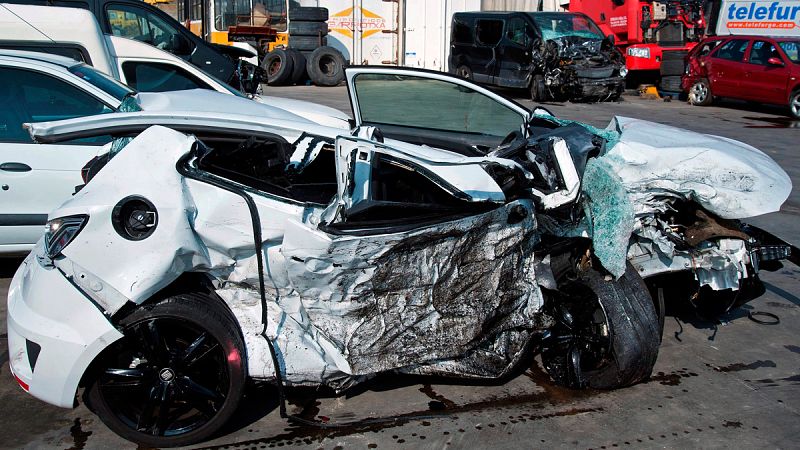 Cuatro muertos en un choque frontal en la localidad gerundense de Vidreres