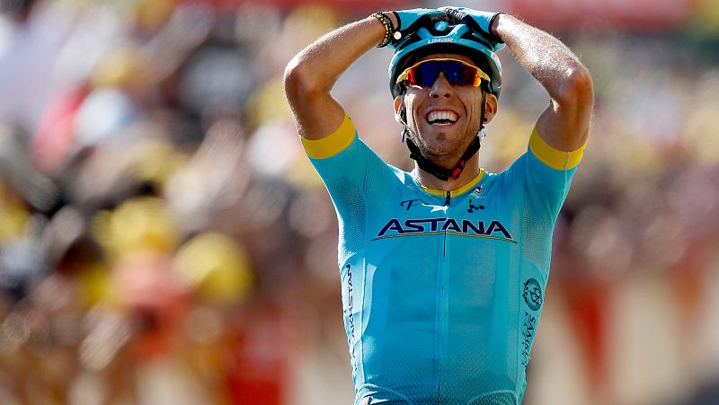 Omar Fraile consigue en Mende la primera etapa espaola en el Tour 2018