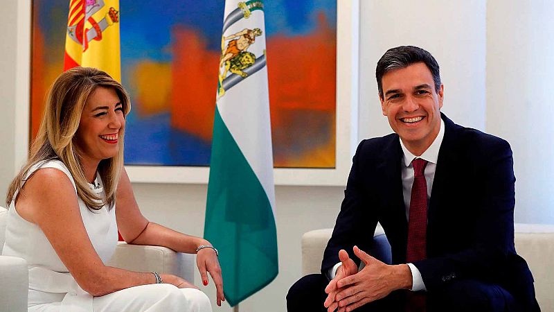 Susana Díaz dice que "Sánchez ha hecho más por Andalucía en dos meses que Rajoy en siete años"