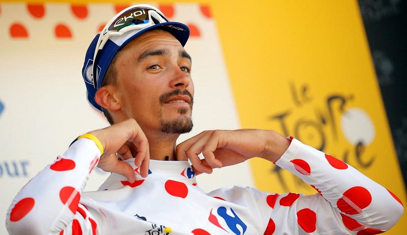 Alaphilippe reina también en la llegada a los Pirineos; Thomas sigue de amarillo