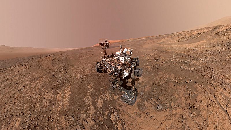 Descubren un lago de agua líquida y salada en Marte, bajo una capa de hielo